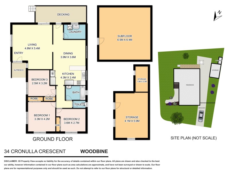 34 Cronulla Crescent, Woodbine NSW 2560 Floorplan