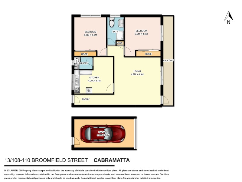 13/108-110 Broomfield Street, Cabramatta NSW 2166 Floorplan