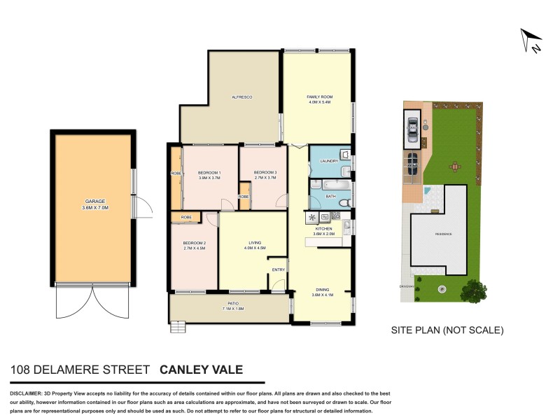 108 Delamere Street, Canley Vale NSW 2166 Floorplan