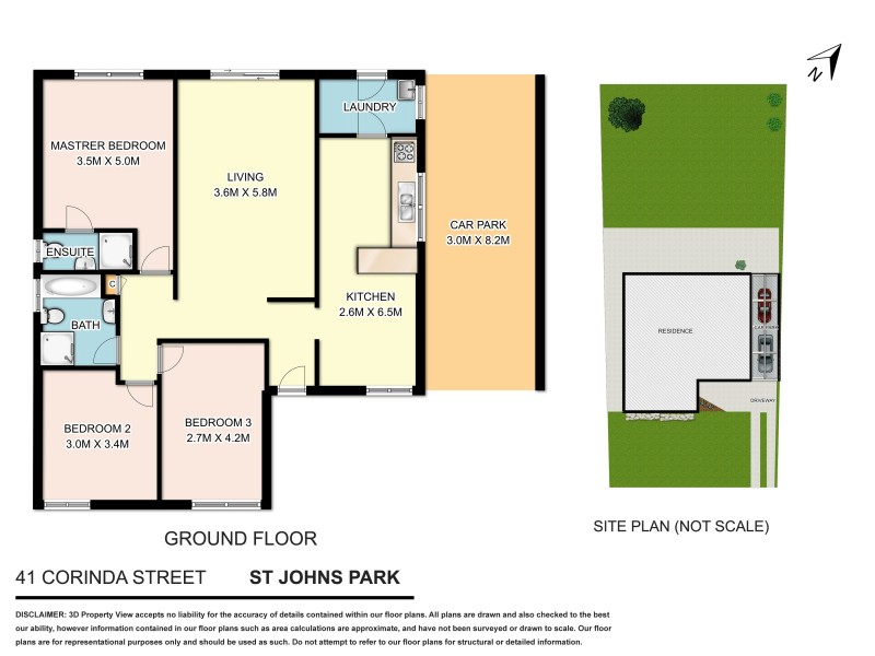 41 Corinda Street, St Johns Park NSW 2176 Floorplan