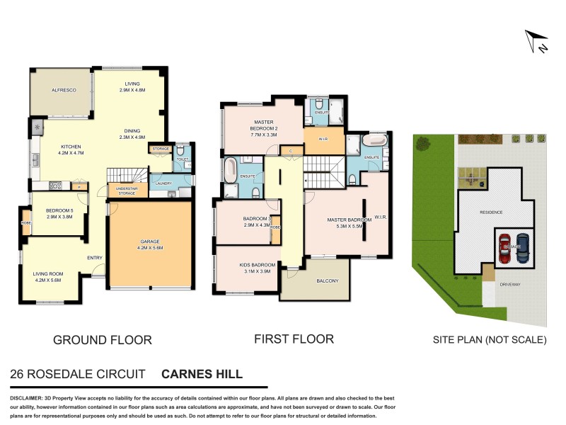 26 Rosedale Circuit, Austral NSW 2179 Floorplan