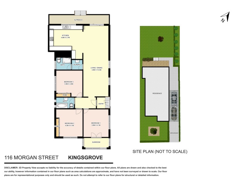 116 Morgan Street, Kingsgrove NSW 2208 Floorplan
