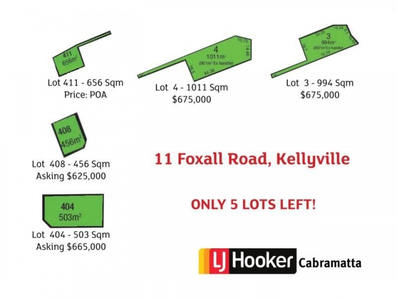Lot 408/ Stamford Bridge Avenue, Kellyville NSW 2155