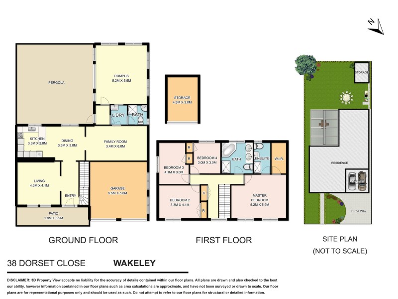 38 Dorset Close, Wakeley NSW 2176 Floorplan