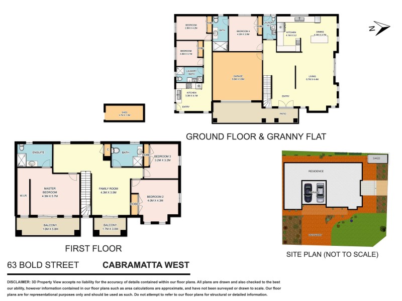 63 Bold Street, Cabramatta West NSW 2166 Floorplan