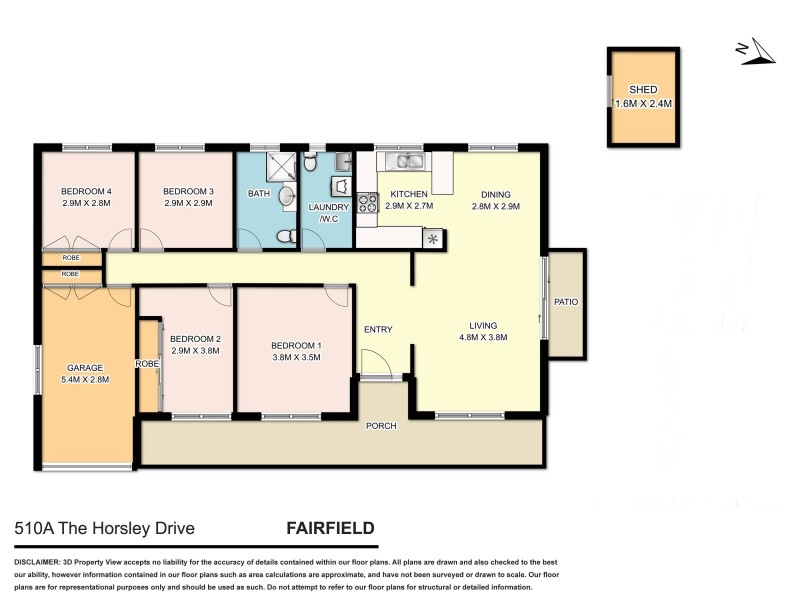 Fairfield NSW 2165 Floorplan