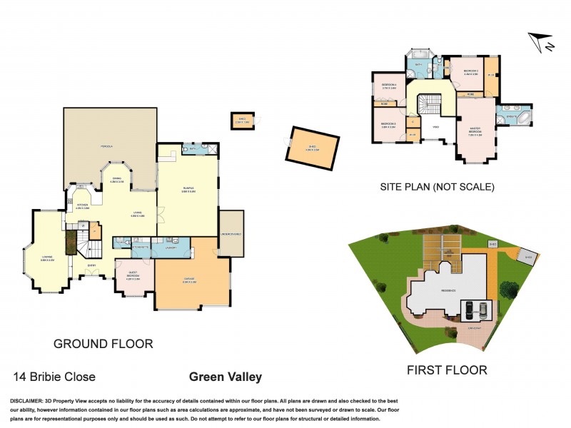 14 Bribie Close, Green Valley NSW 2168 Floorplan