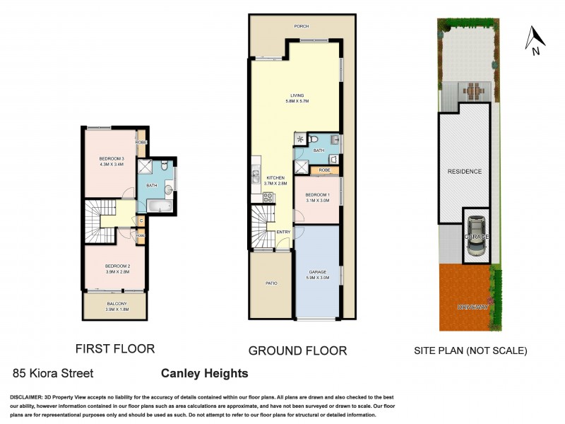 85 Kiora Street, Canley Heights NSW 2166 Floorplan