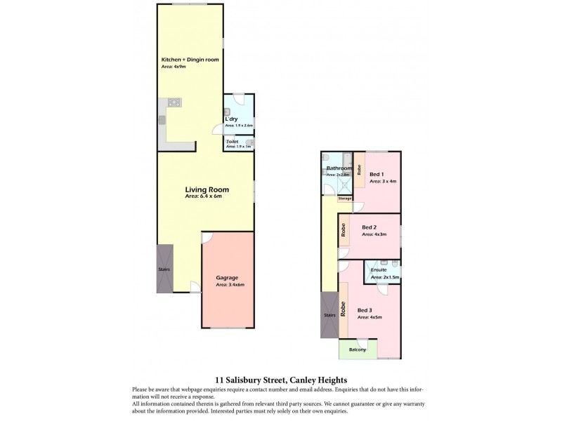 11 Salisbury Street, Canley Heights NSW 2166 Floorplan
