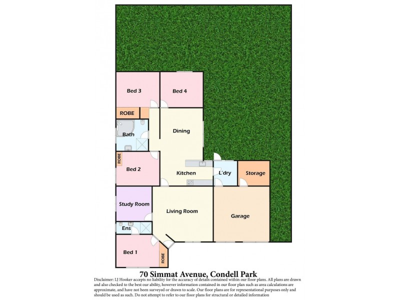70 Simmat Avenue, Condell Park NSW 2200 Floorplan
