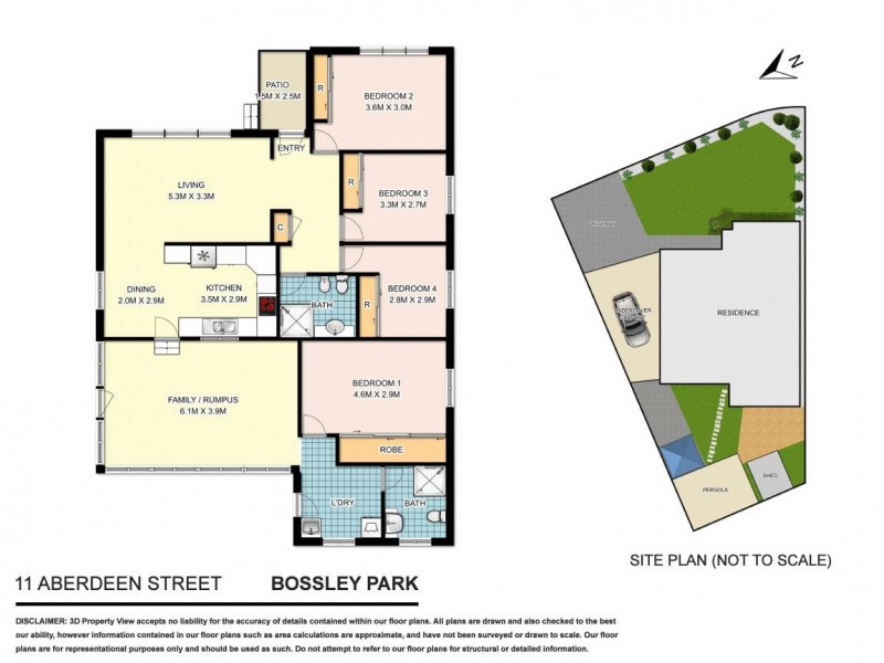 11 Aberdeen Street, Bossley Park NSW 2176 Floorplan