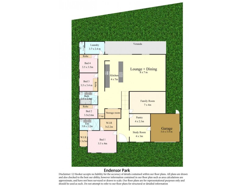 10A Tucker Place, Edensor Park NSW 2176 Floorplan