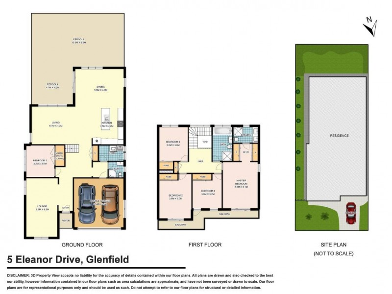 5 Eleanor Drive, Glenfield NSW 2167 Floorplan