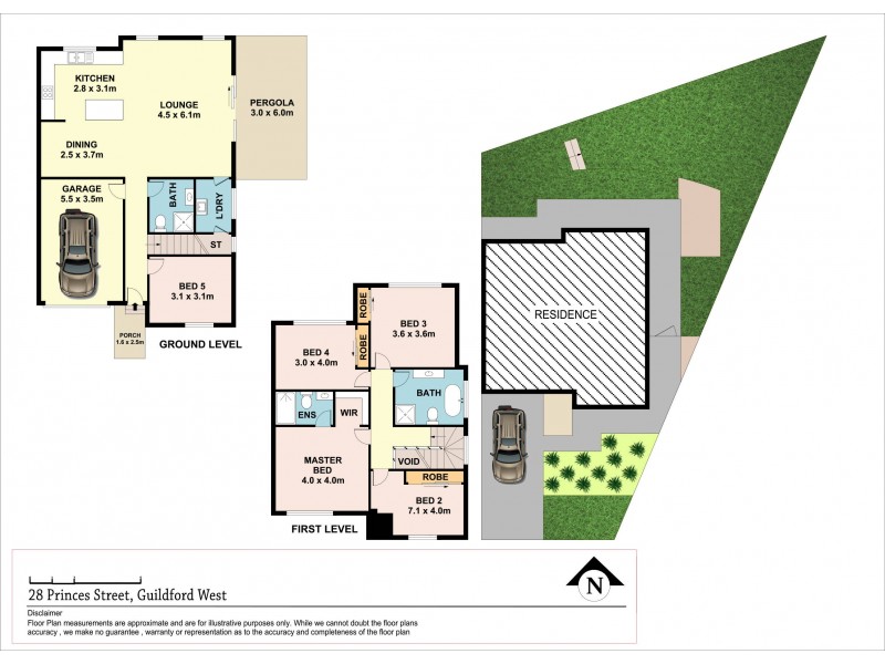 2B Regina Street, Guildford West NSW 2161 Floorplan