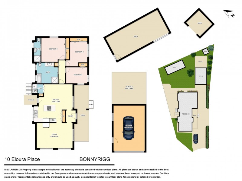 10 Eloura Place, Bonnyrigg NSW 2177 Floorplan