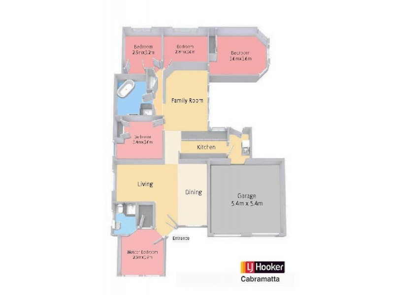 1 Clipper Close, Chipping Norton NSW 2170 Floorplan