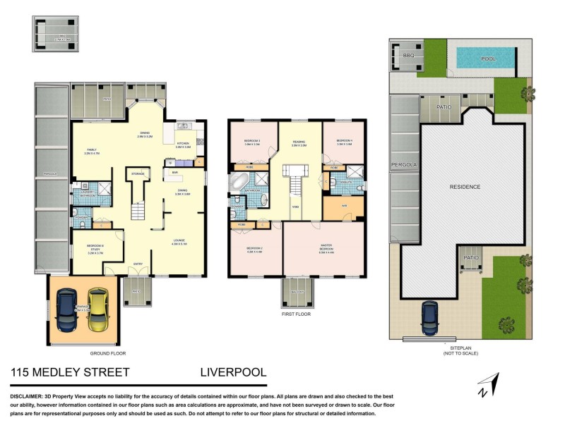 115 Medley Avenue, Liverpool NSW 2170 Floorplan