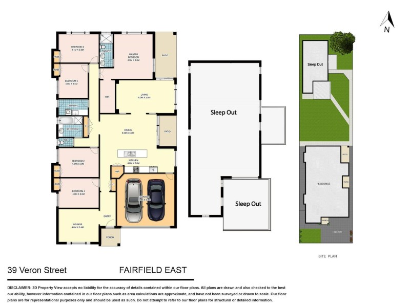 39 Veron Street, Fairfield East NSW 2165 Floorplan