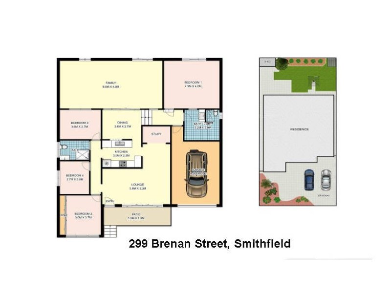 299 Brenan Street, Smithfield NSW 2164 Floorplan