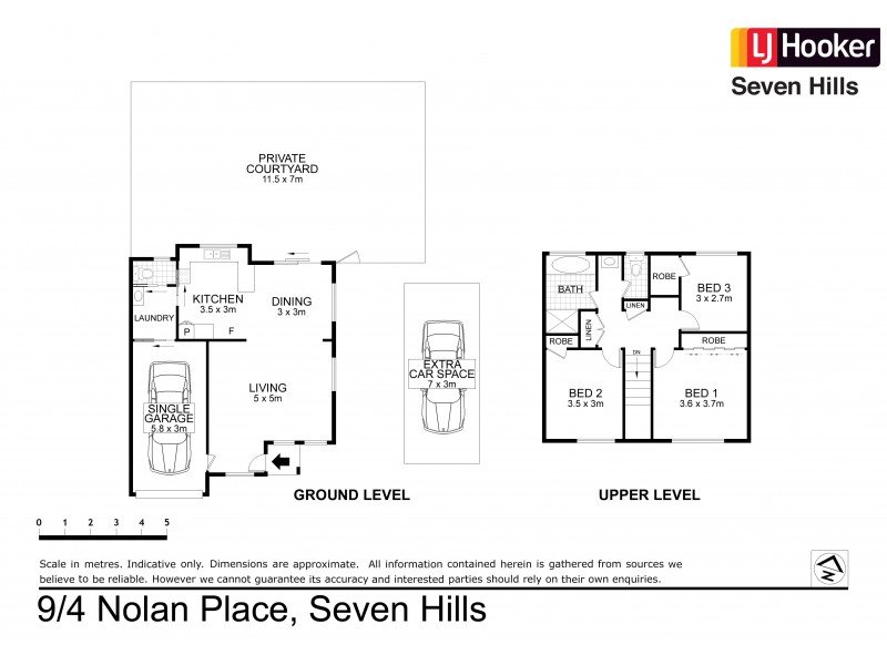 9/4 Nolan Place, Seven Hills NSW 2147 Floorplan