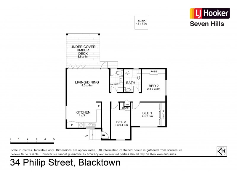 34 Philip Street, Blacktown NSW 2148 Floorplan