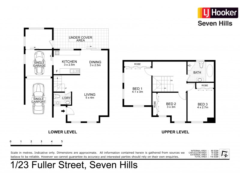1/23 Fuller Street, Seven Hills NSW 2147 Floorplan