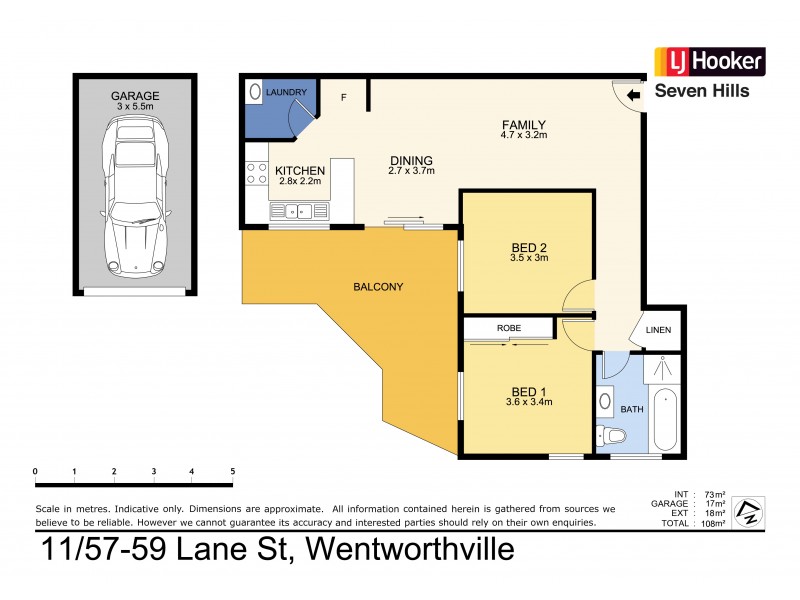 11/57-59 Lane Street, Wentworthville NSW 2145 Floorplan