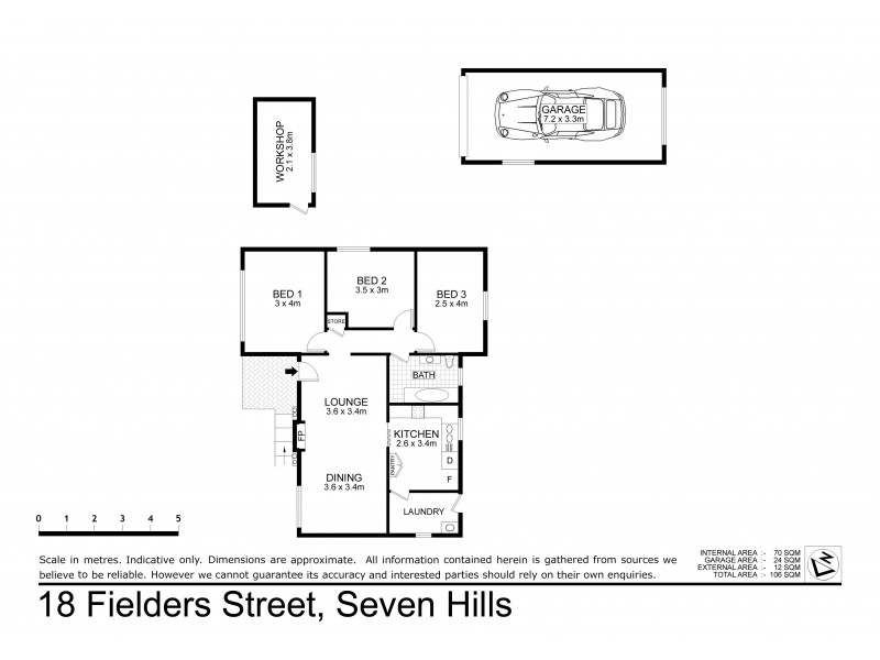 18 Fielders Street, Seven Hills NSW 2147 Floorplan