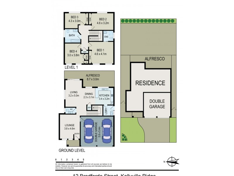 12 Bradforde Street, Kellyville Ridge NSW 2155