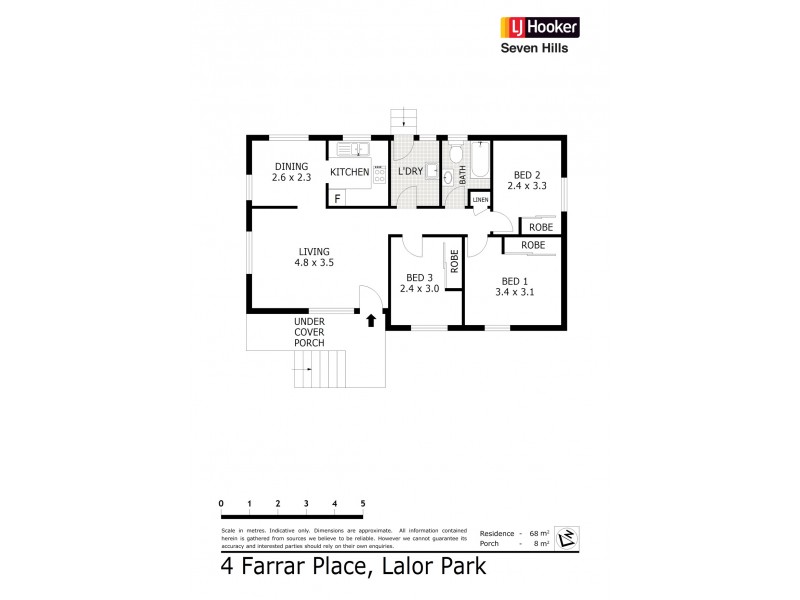 4 Farrar Place, Lalor Park NSW 2147 Floorplan