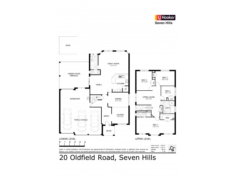 20 Oldfield Road, Seven Hills NSW 2147 Floorplan