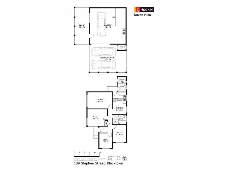 109 Stephen Street, Blacktown NSW 2148 Floorplan