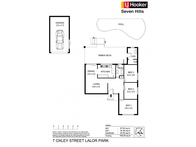 7 Oxley Street, Lalor Park NSW 2147 Floorplan