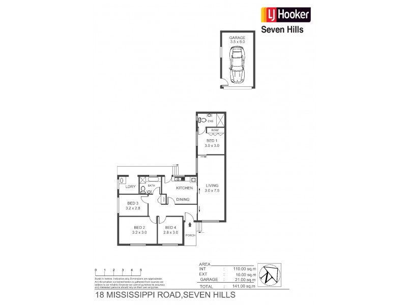 18 Mississippi Road, Seven Hills NSW 2147 Floorplan