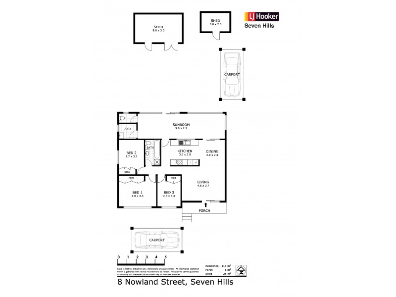 8 Nowland Street, Seven Hills NSW 2147 Floorplan