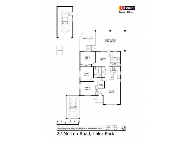 22 Morton Road, Lalor Park NSW 2147 Floorplan