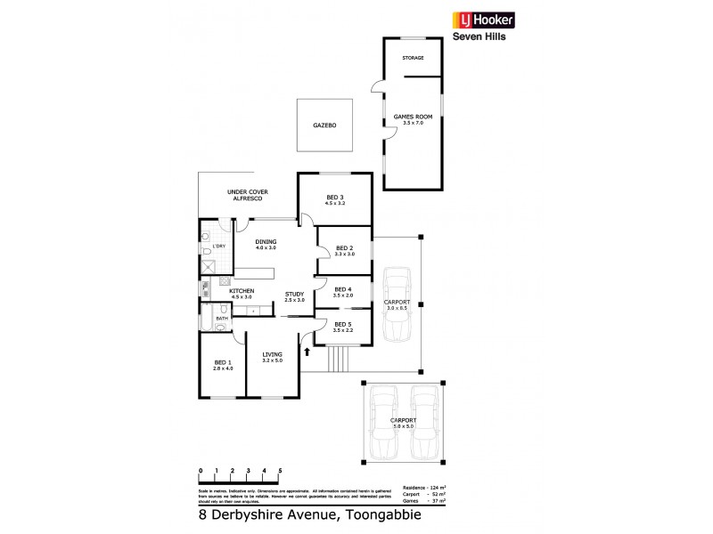 8 Derbyshire Avenue, Toongabbie NSW 2146 Floorplan