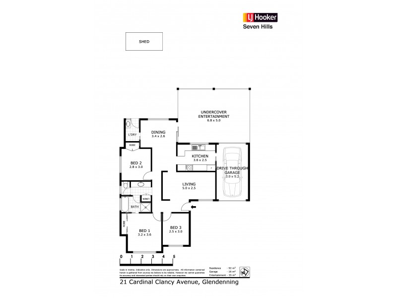 21 Cardinal Clancy Avenue, Glendenning NSW 2761 Floorplan