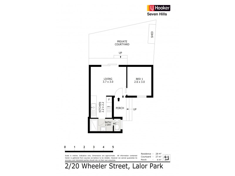 2/20 Wheeler Street, Lalor Park NSW 2147 Floorplan