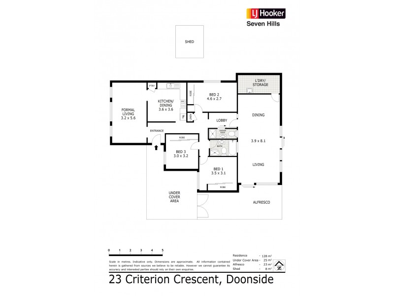 23 Criterion Crescent, Doonside NSW 2767 Floorplan