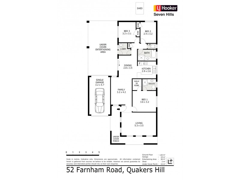 52 Farnham Road, Quakers Hill NSW 2763 Floorplan