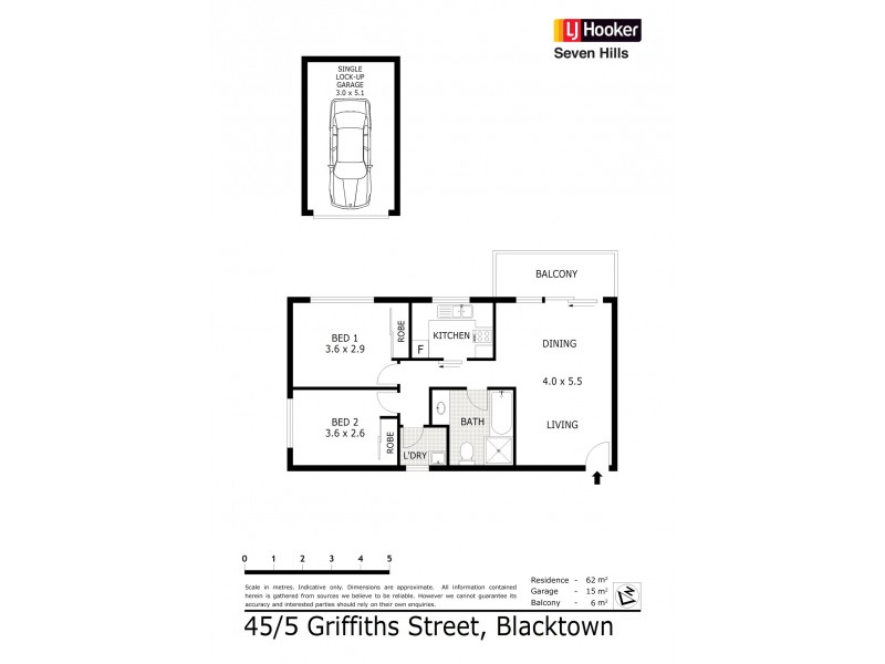 45/5 Griffiths Street, Blacktown NSW 2148 Floorplan