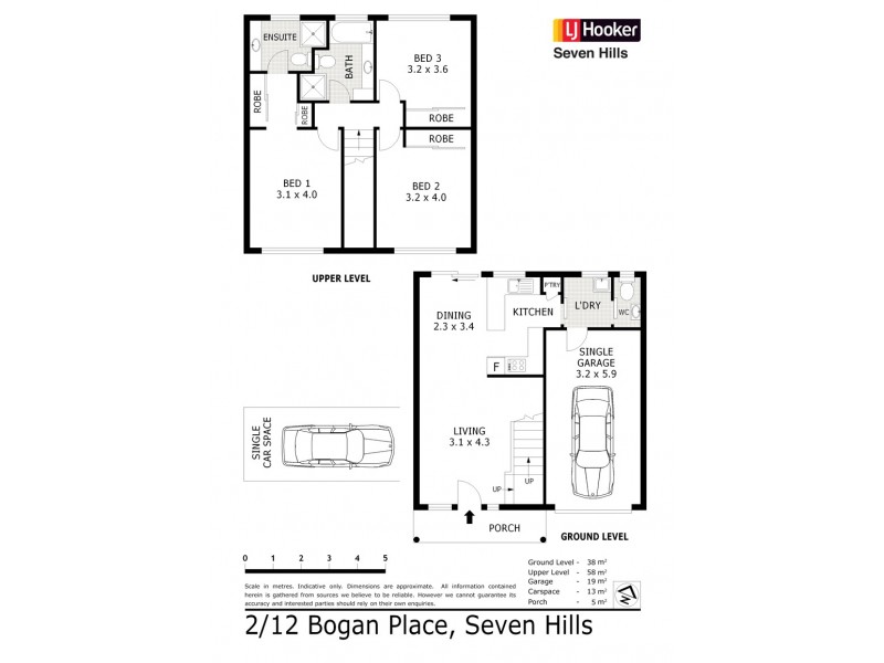 2/12 Bogan Place, Seven Hills NSW 2147 Floorplan
