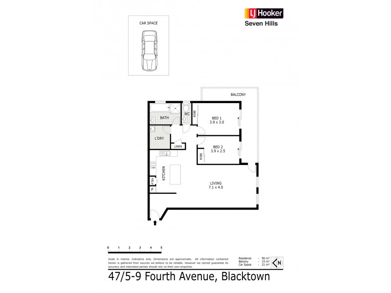 47/5 – 9 Fourth Avenue, Blacktown NSW 2148 Floorplan