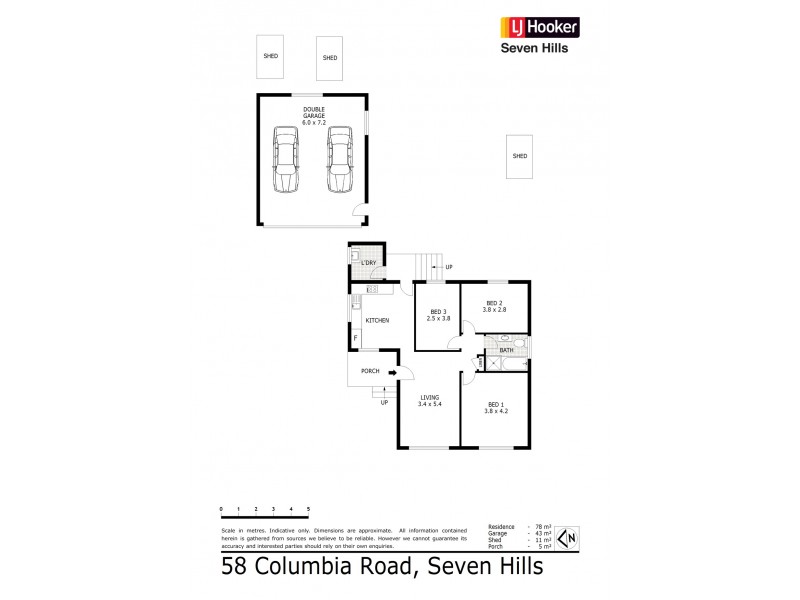 58 Columbia Road, Seven Hills NSW 2147 Floorplan