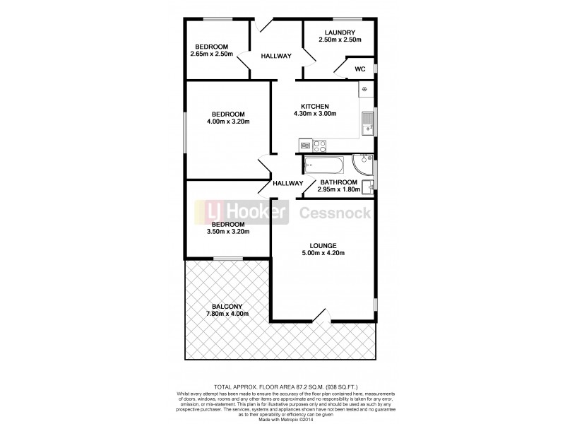 9 Fifth Street, Cessnock NSW 2325 Floorplan