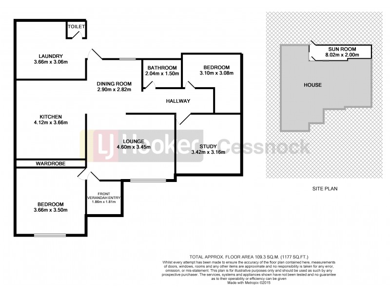 39 Rawson St, Kurri Kurri NSW 2327 Floorplan