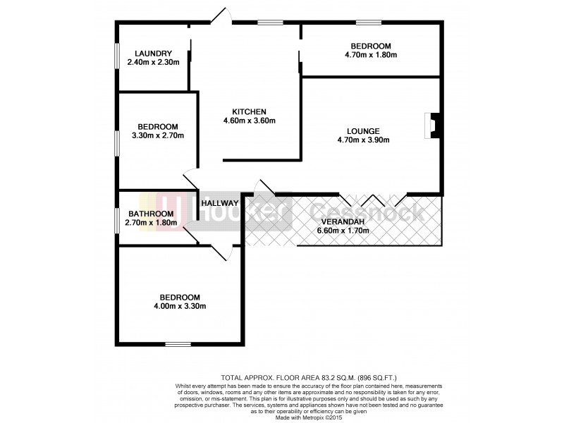 62a Anzac Ave, Cessnock NSW 2325 Floorplan
