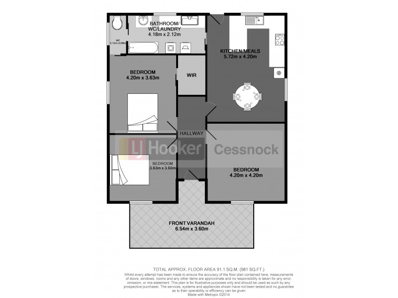 87 Allandale Road, Cessnock NSW 2325 Floorplan