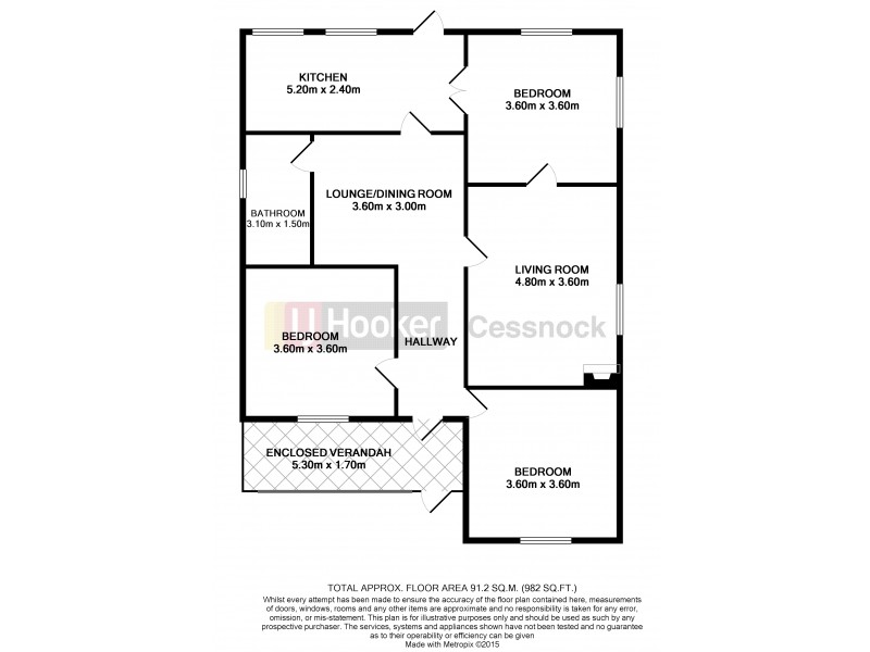 2 Mulbring Street, Aberdare NSW 2325 Floorplan